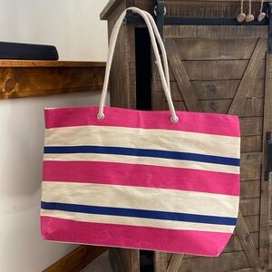 NWT Cabana Stripe Travel Duffle DSW